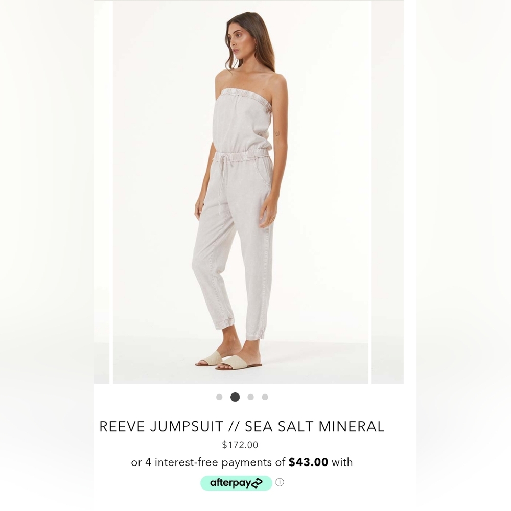 Young Fabulous and Broke REEVE JUMPSUIT // SEA SALT MINERAL
